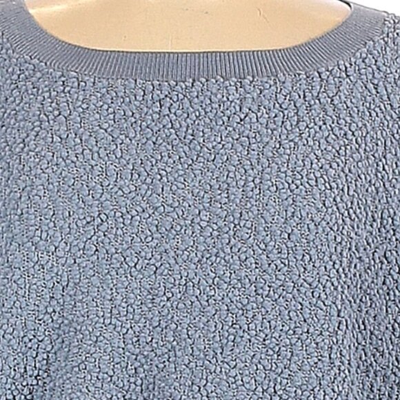 Rag Poets Size L blue/Gray Pullover sweater - Picture 3 of 4